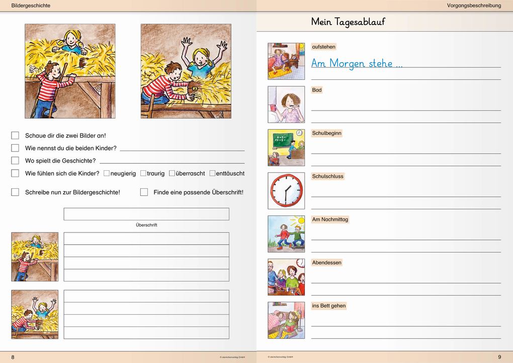 Weitere Ansicht: Ich kann Geschichten schreiben 1. Mein Sternchenheft für die 2. bis 4. Klasse | Katrin Langhans, sternchenverlag GmbH