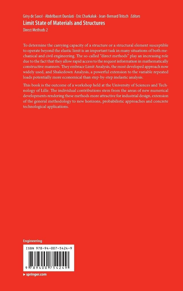 Weitere Ansicht: Limit State of Materials and Structures