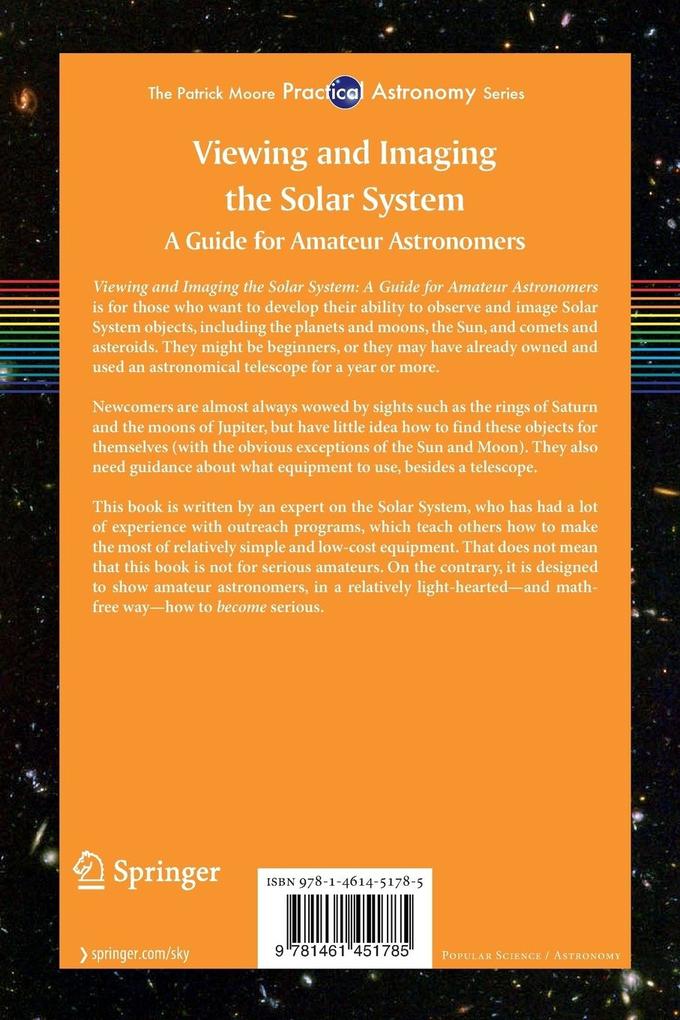 Weitere Ansicht: Viewing and Imaging the Solar System | Jane Clark