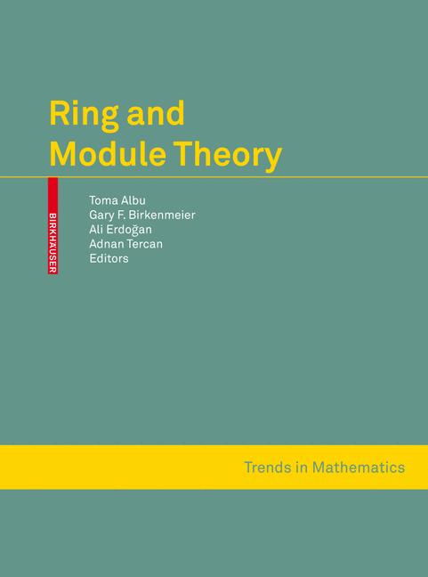 Weitere Ansicht: Ring and Module Theory