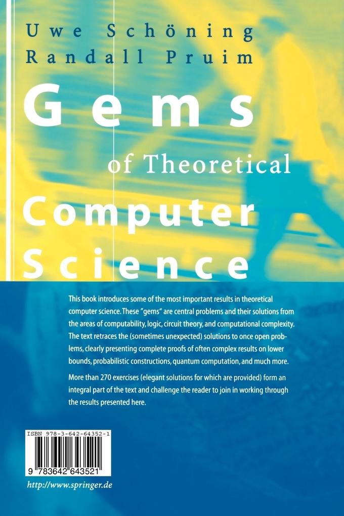 Weitere Ansicht: Gems of Theoretical Computer Science | Randall J. Pruim, Uwe Schöning