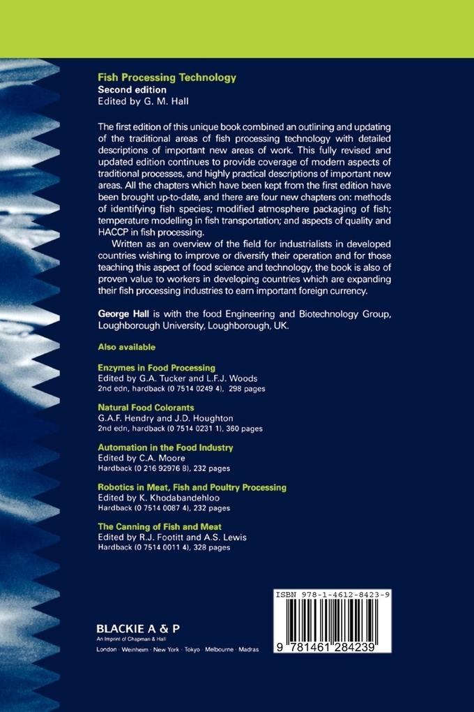 Weitere Ansicht: Fish Processing Technology | George M. Hall