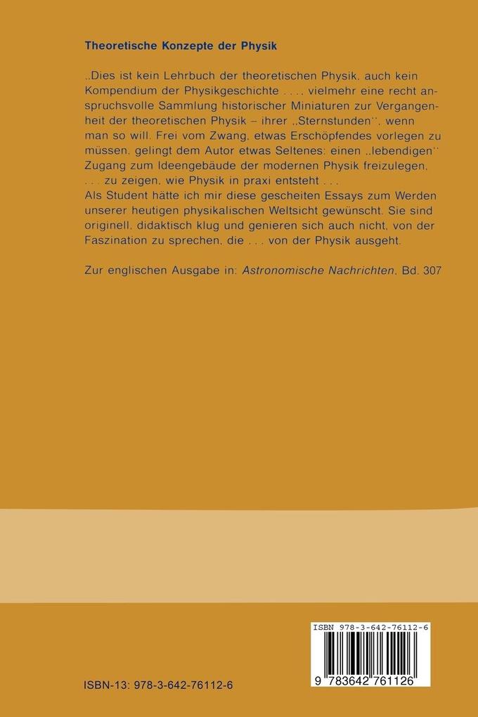 Weitere Ansicht: Theoretische Konzepte der Physik | Malcolm S. Longair