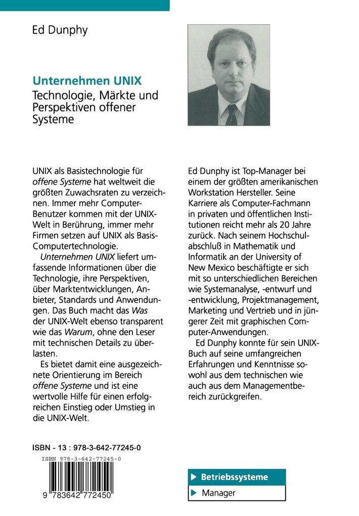 Weitere Ansicht: Unternehmen UNIX | Ed Dunphy