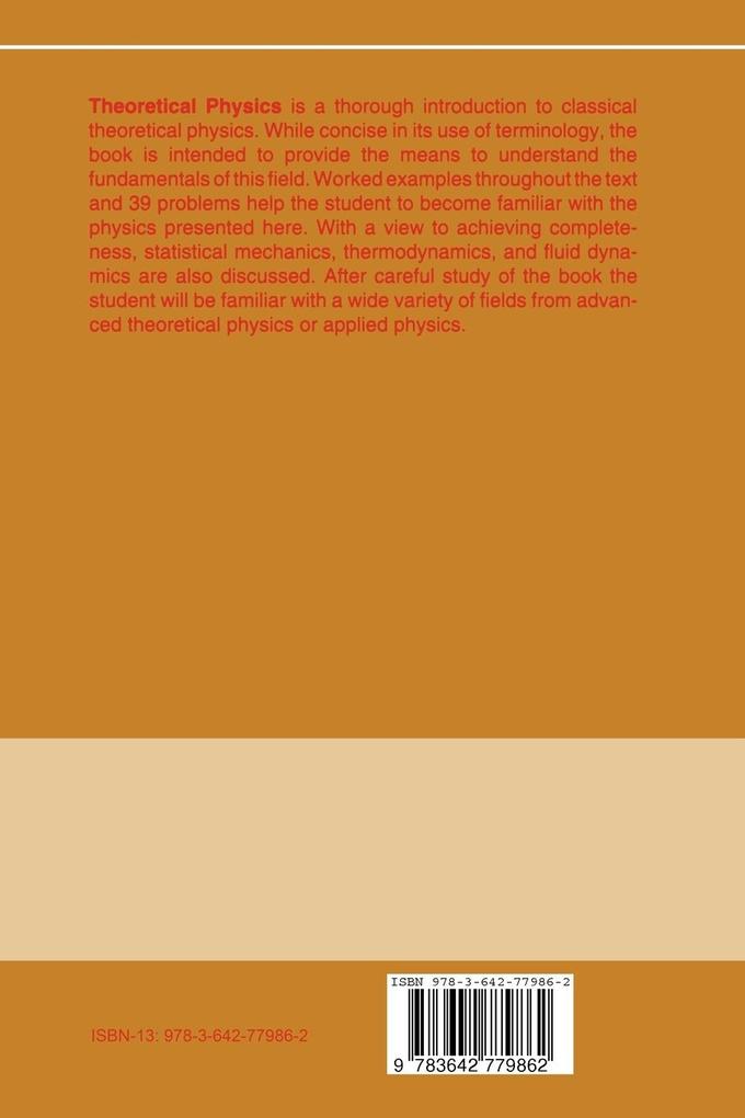 Weitere Ansicht: Theoretical Physics | Josef Honerkamp, Hartmann Römer