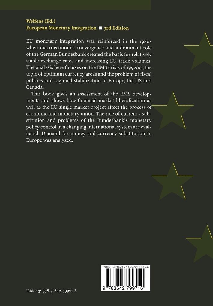 Weitere Ansicht: European Monetary Integration