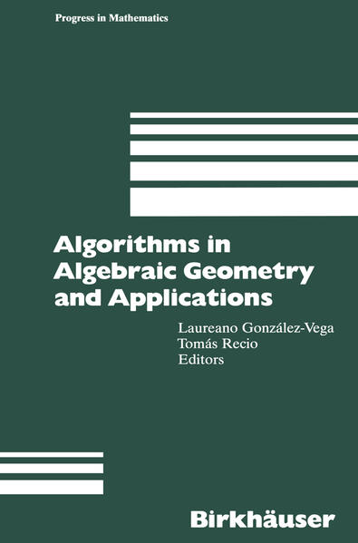 Produktbild: Algorithms in Algebraic Geometry and Applications