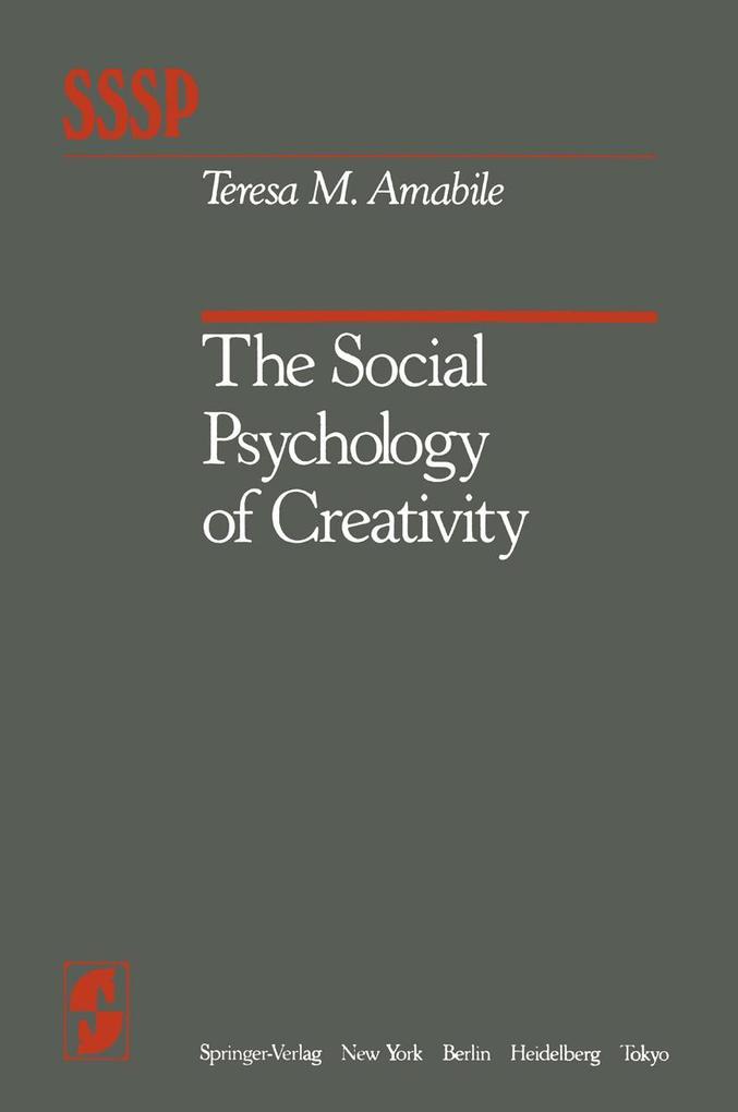 Produktbild: The Social Psychology of Creativity | Teresa M. Amabile