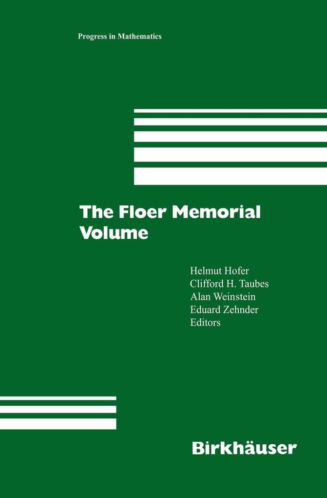 Produktbild: The Floer Memorial Volume