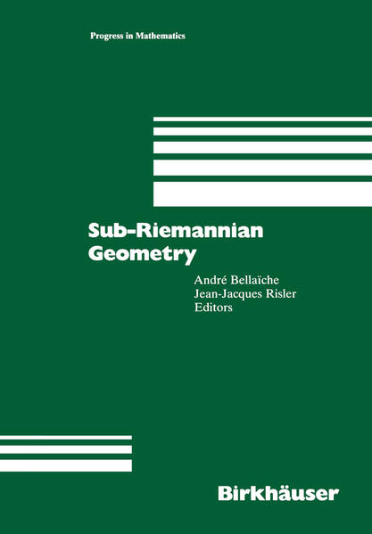 Produktbild: Sub-Riemannian Geometry