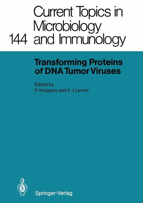 Transforming Proteins of DNA Tumor Viruses als Taschenbuch