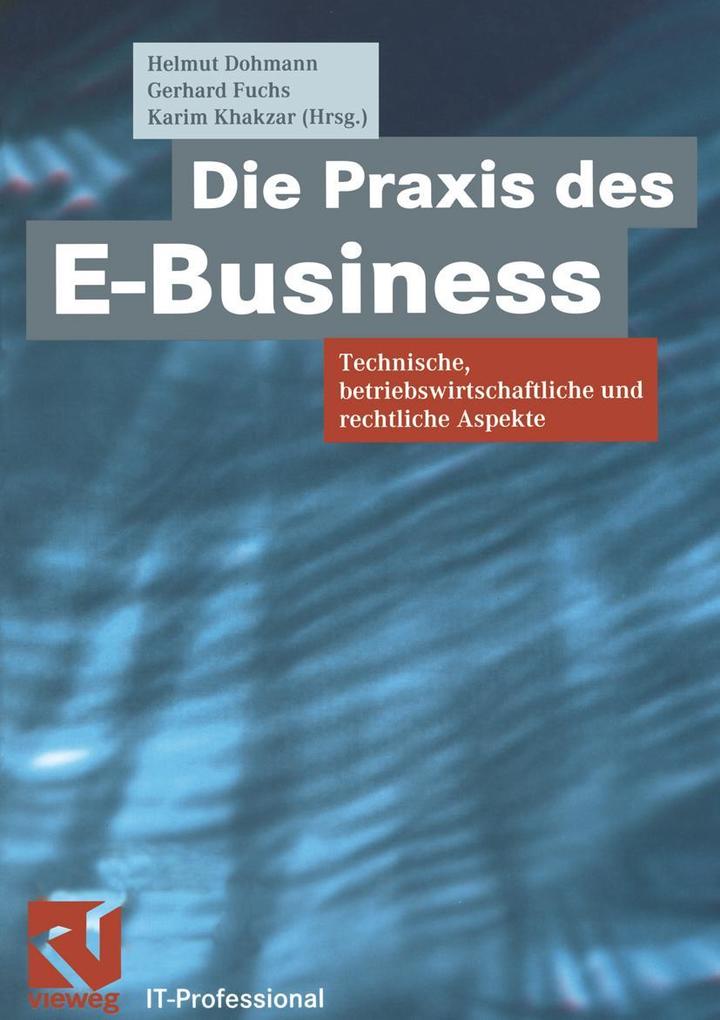 Produktbild: Die Praxis des E-Business