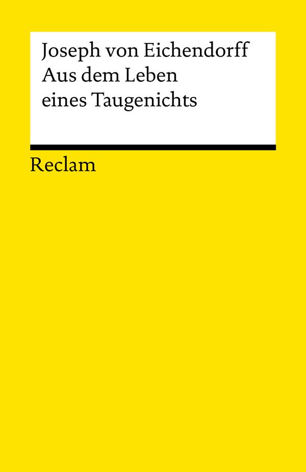 Produktbild: Aus dem Leben eines Taugenichts | Joseph von Eichendorff