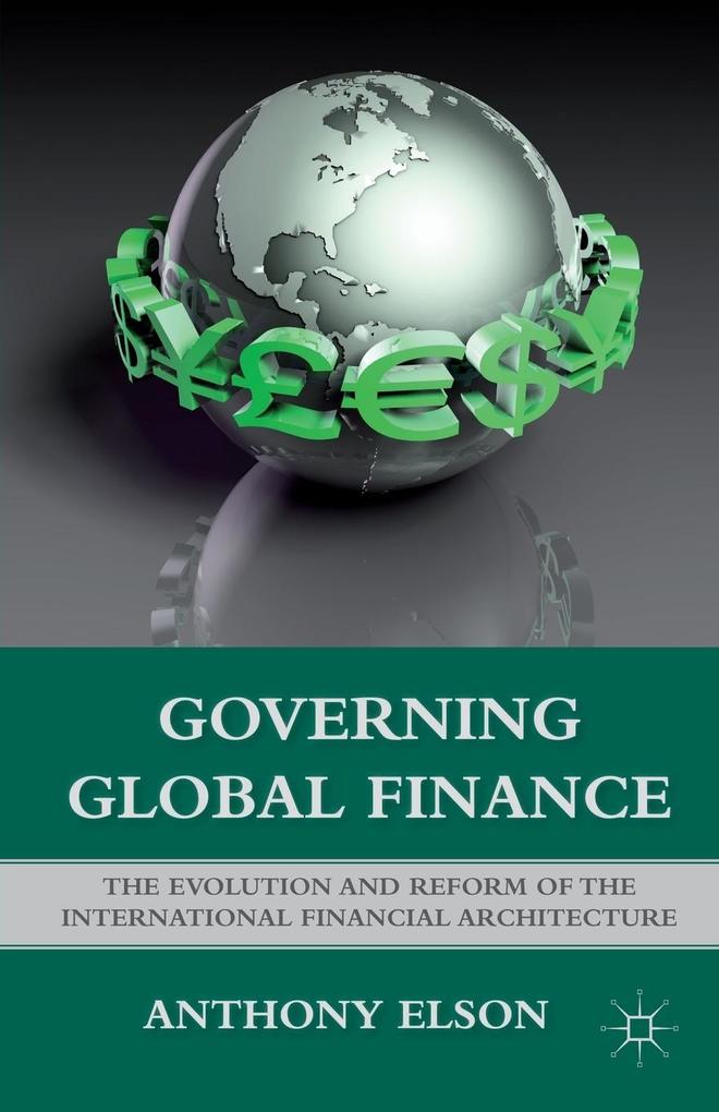Produktbild: Governing Global Finance | Anthony Elson