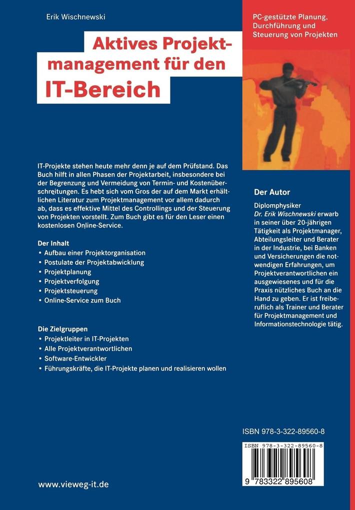 Weitere Ansicht: Aktives Projektmanagement für den IT-Bereich | Erik Wischnewski