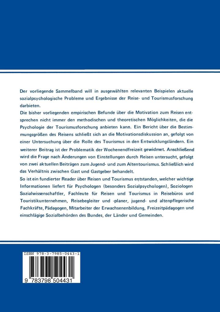 Weitere Ansicht: Reisen und Tourismus