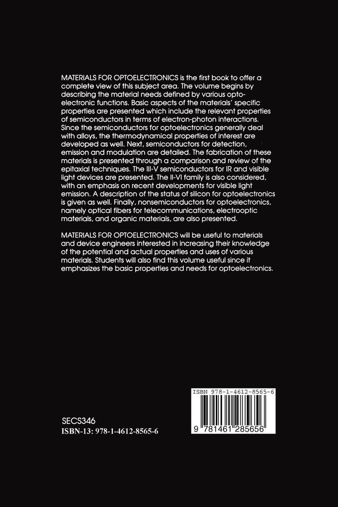 Weitere Ansicht: Materials for Optoelectronics