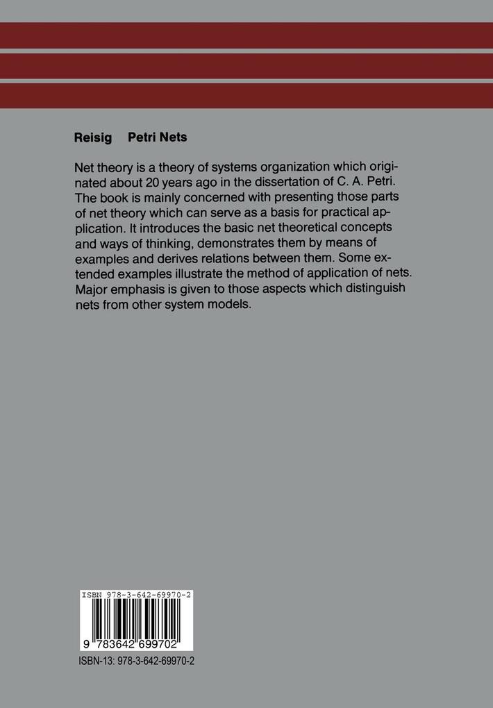 Weitere Ansicht: Petri Nets | Wolfgang Reisig