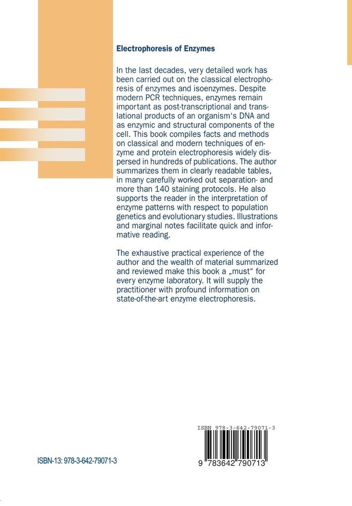 Weitere Ansicht: Electrophoresis of Enzymes | Gunter M. Rothe
