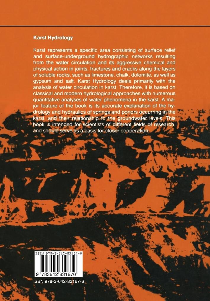 Weitere Ansicht: Karst Hydrology | Ognjen Bonacci