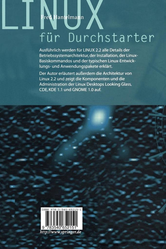 Weitere Ansicht: LINUX für Durchstarter | Fred Hantelmann