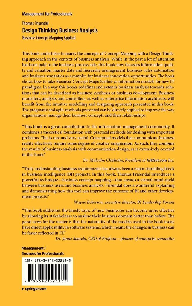 Weitere Ansicht: Design Thinking Business Analysis | Thomas Frisendal