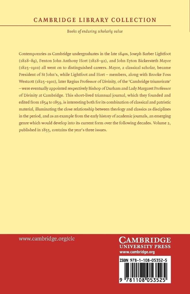 Weitere Ansicht: The Journal of Classical and Sacred Philology