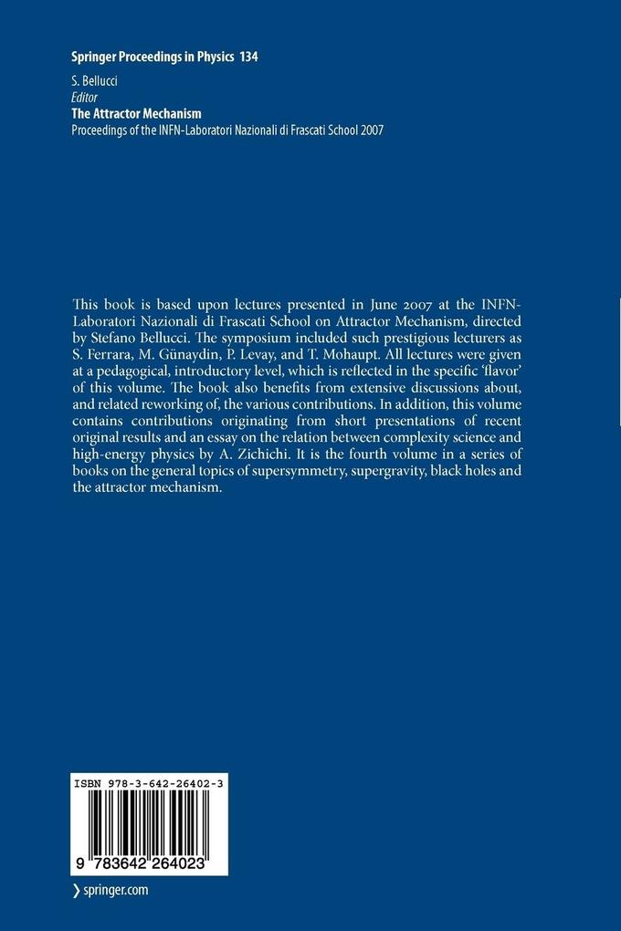 Weitere Ansicht: The Attractor Mechanism