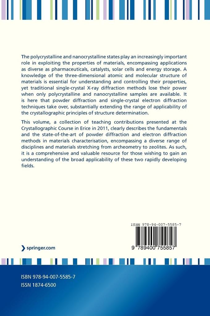 Weitere Ansicht: Uniting Electron Crystallography and Powder Diffraction