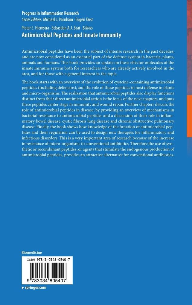 Weitere Ansicht: Antimicrobial Peptides and Innate Immunity
