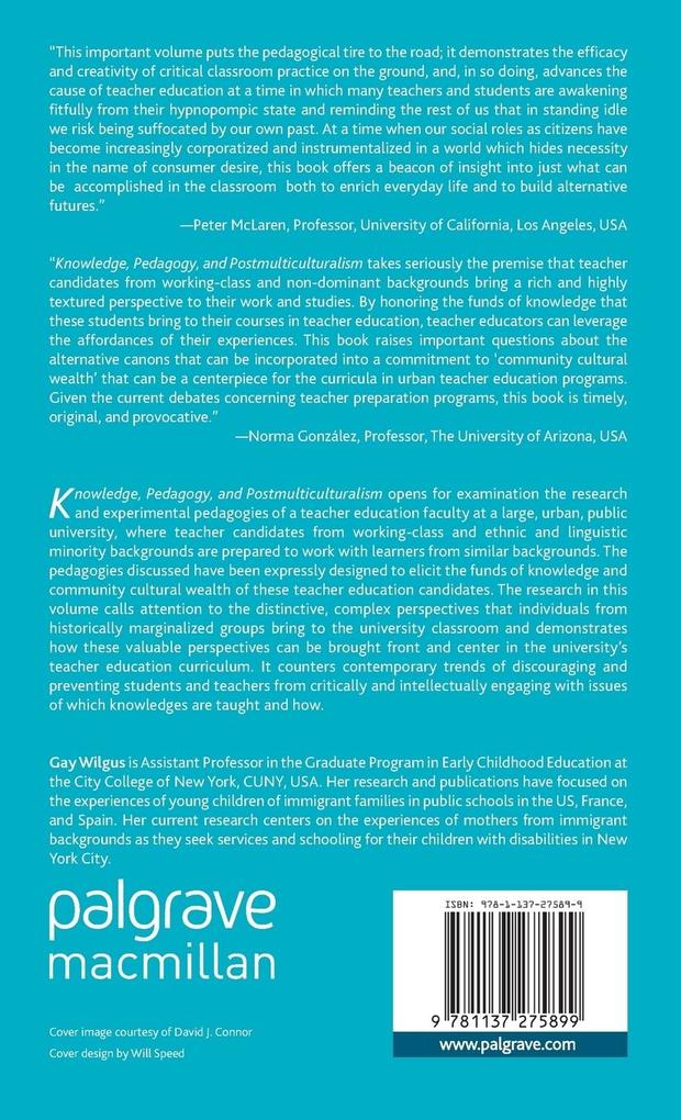 Weitere Ansicht: Knowledge, Pedagogy, and Postmulticulturalism | Gay Wilgus