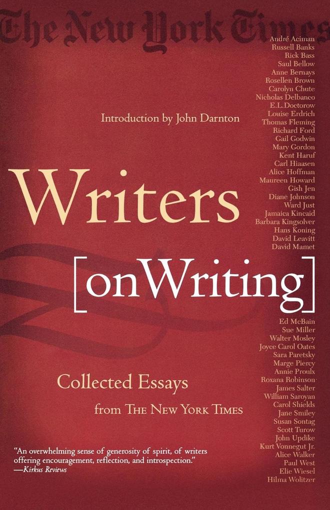 Writers on Writing als Taschenbuch