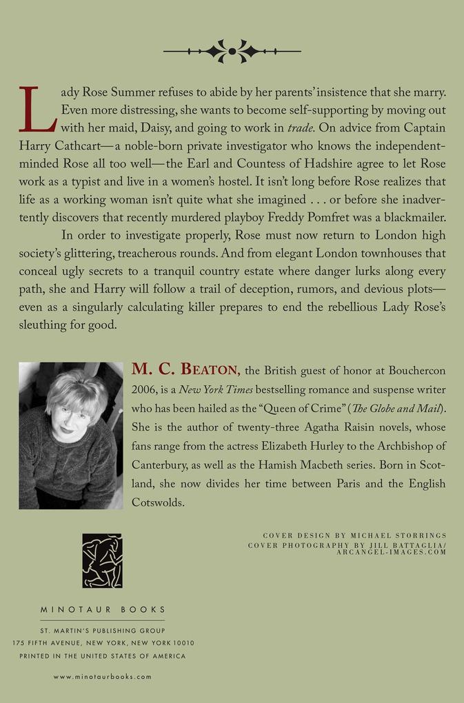 Weitere Ansicht: HASTY DEATH | M. C. Beaton