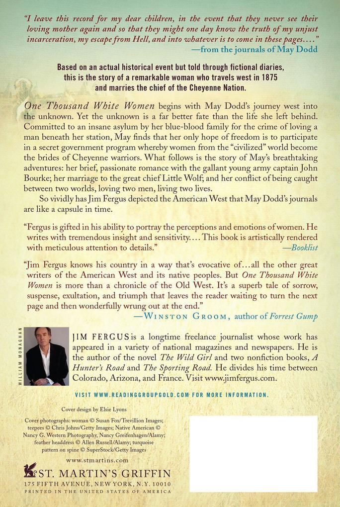 Weitere Ansicht: One Thousand White Women | Jim Fergus