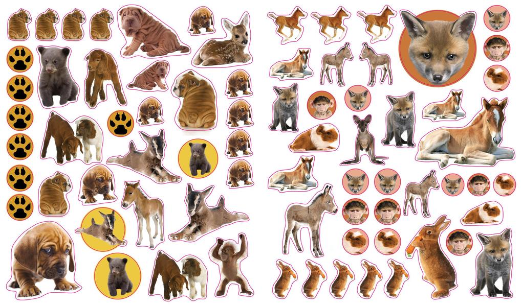 Weitere Ansicht: Eyelike Stickers: Baby Animals
