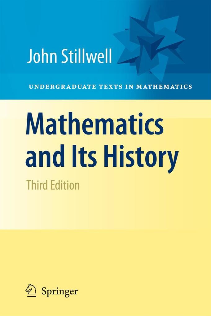 Produktbild: Mathematics and Its History | John Stillwell
