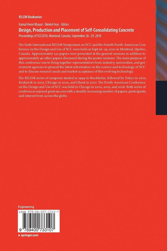 Weitere Ansicht: Design, Production and Placement of Self-Consolidating Concrete