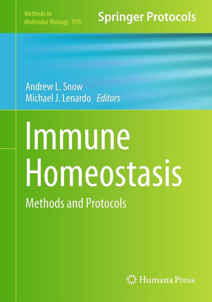 Produktbild: Immune Homeostasis