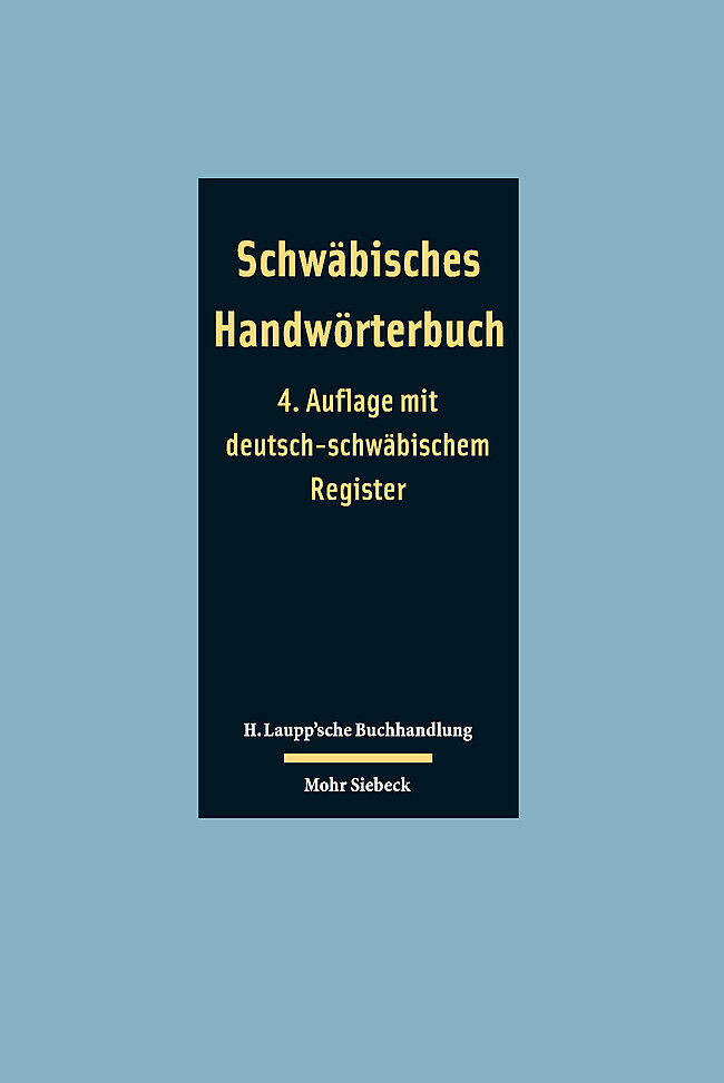 Produktbild: Schwäbisches Handwörterbuch