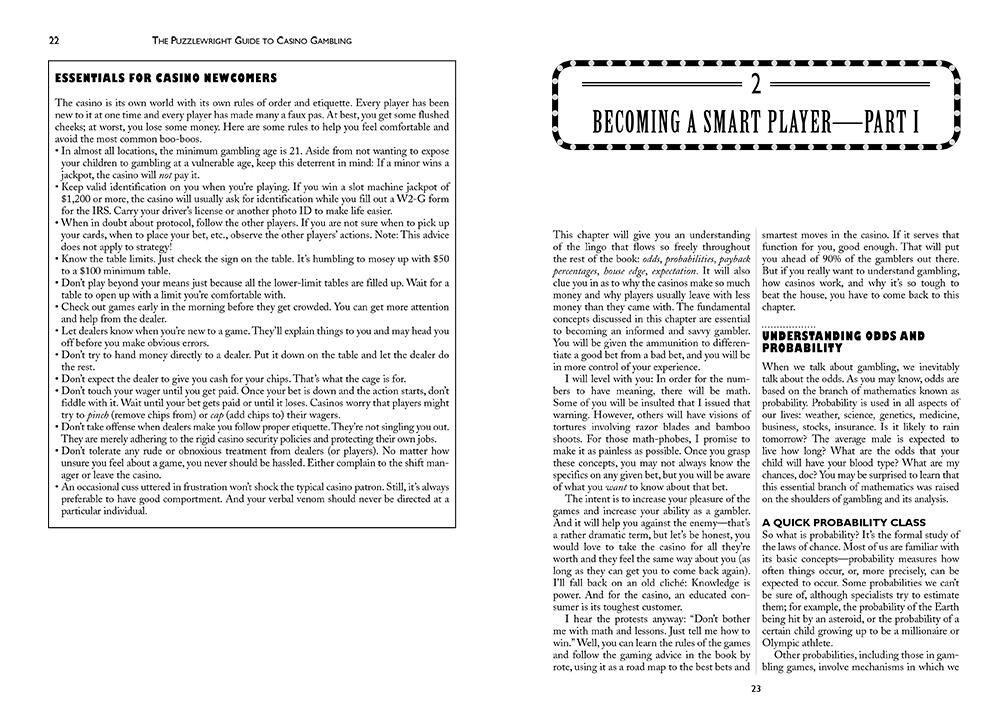Weitere Ansicht: The Puzzlewright Guide to Casino Gambling | Andrew Brisman