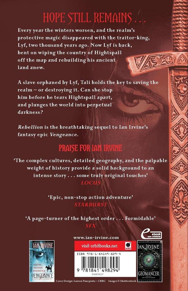 Weitere Ansicht: Rebellion | Ian Irvine