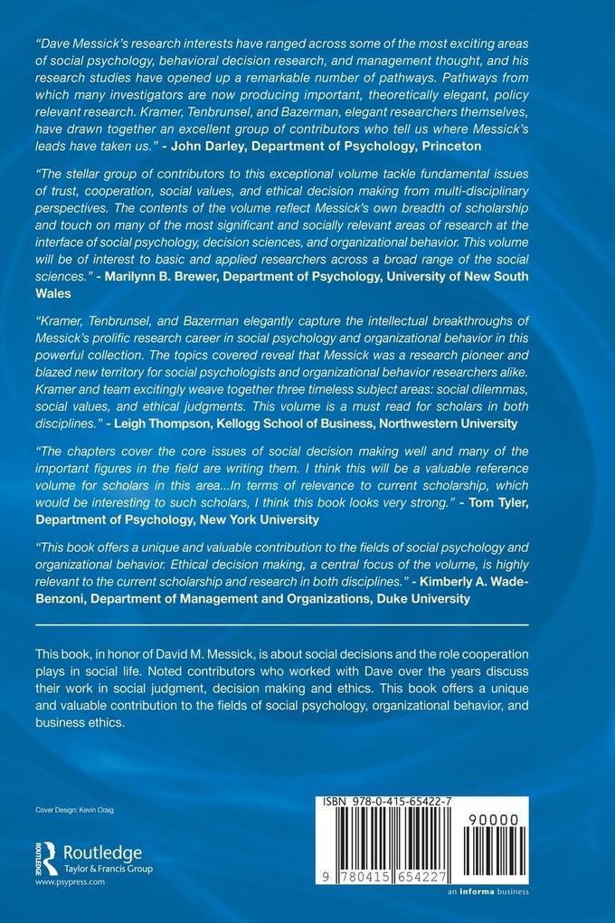 Weitere Ansicht: Social Decision Making