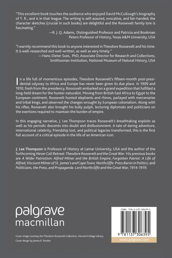 Weitere Ansicht: Theodore Roosevelt Abroad | J. Lee Thompson