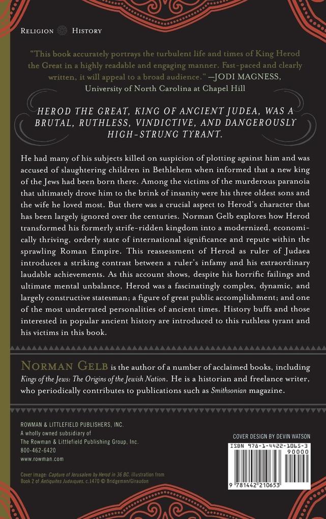 Weitere Ansicht: Herod the Great | Norman Gelb