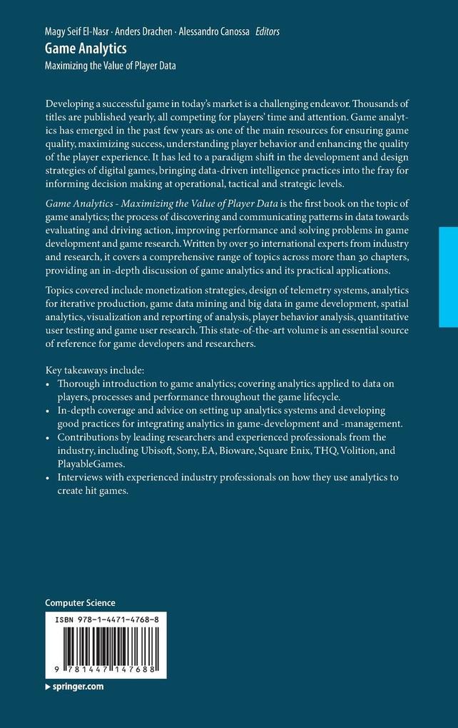 Weitere Ansicht: Game Analytics