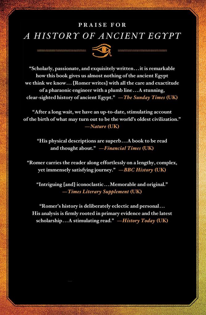 Weitere Ansicht: HISTORY OF ANCIENT EGYPT | John Romer
