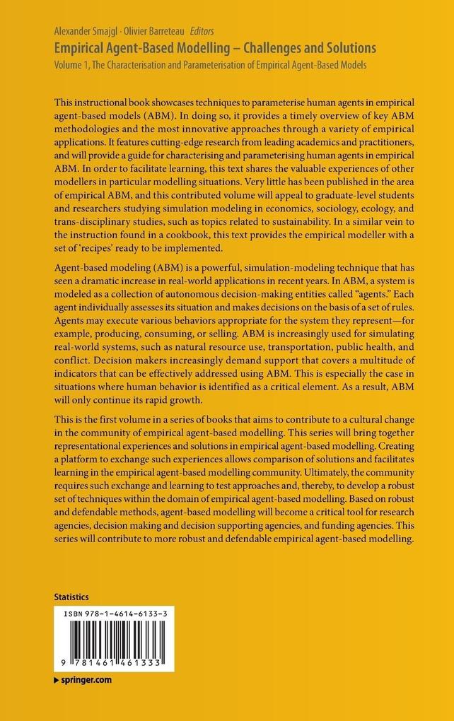 Weitere Ansicht: Empirical Agent-Based Modelling - Challenges and Solutions