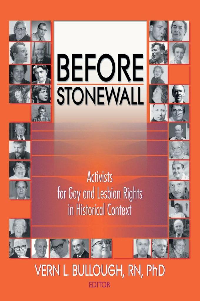 Produktbild: Before Stonewall | Vern L Bullough