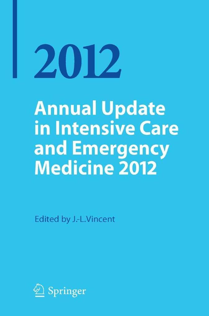 Produktbild: Annual Update in Intensive Care and Emergency Medicine 2012