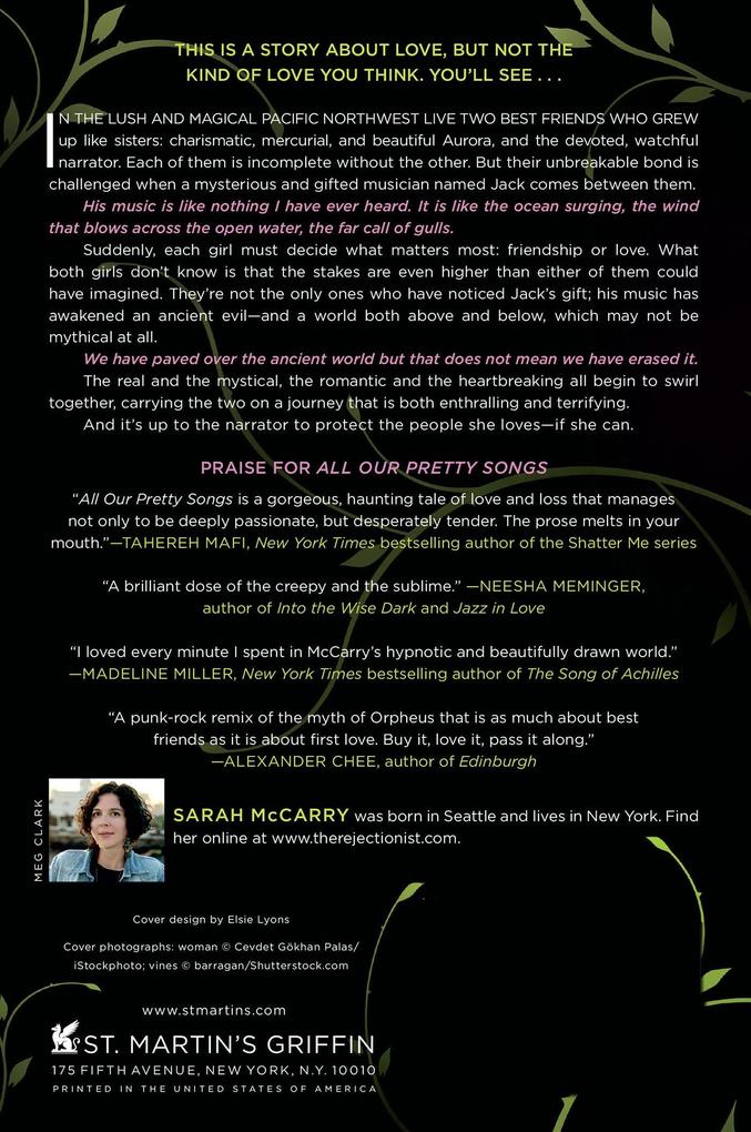 Weitere Ansicht: ALL OUR PRETTY SONGS | Sarah Mccarry